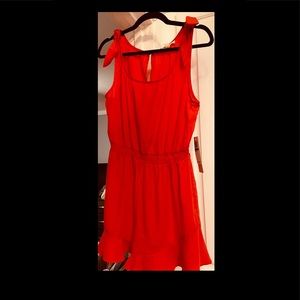 NWT Kingston Grey Red Romper